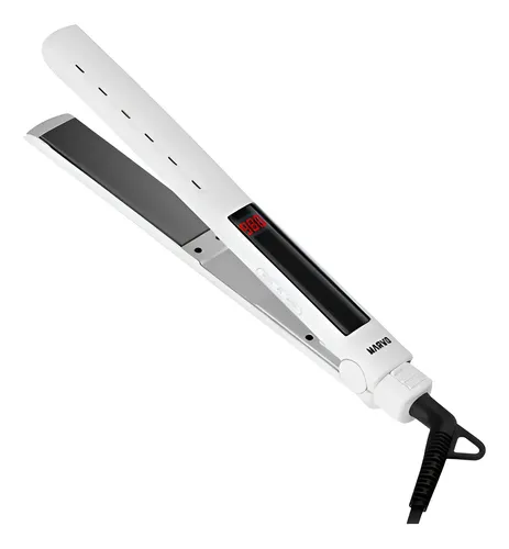 ALISADOR DE CABELLO MARVO HC-046W TITANIO BLANCO