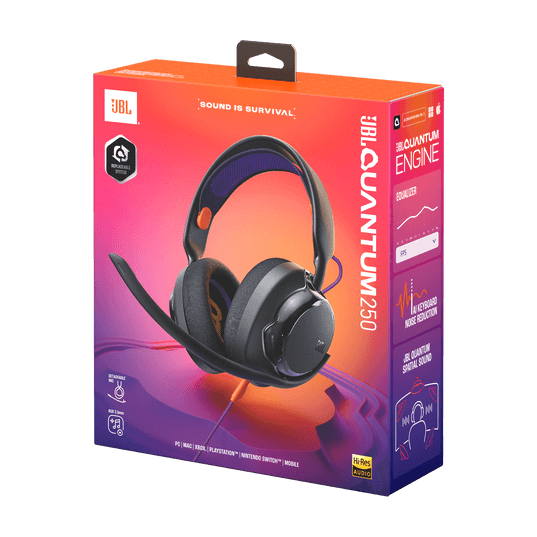 Auriculares Gamer Jbl Quantum 250 con Micrófono