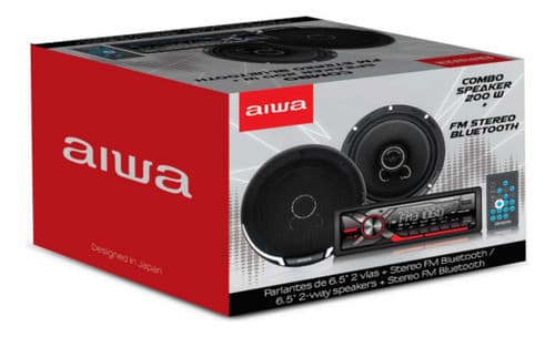 Auto par de parlantes de auto Aiwa
