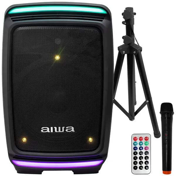 Caja Amplificada Aiwa 1000w Pmpo AWSP14TW