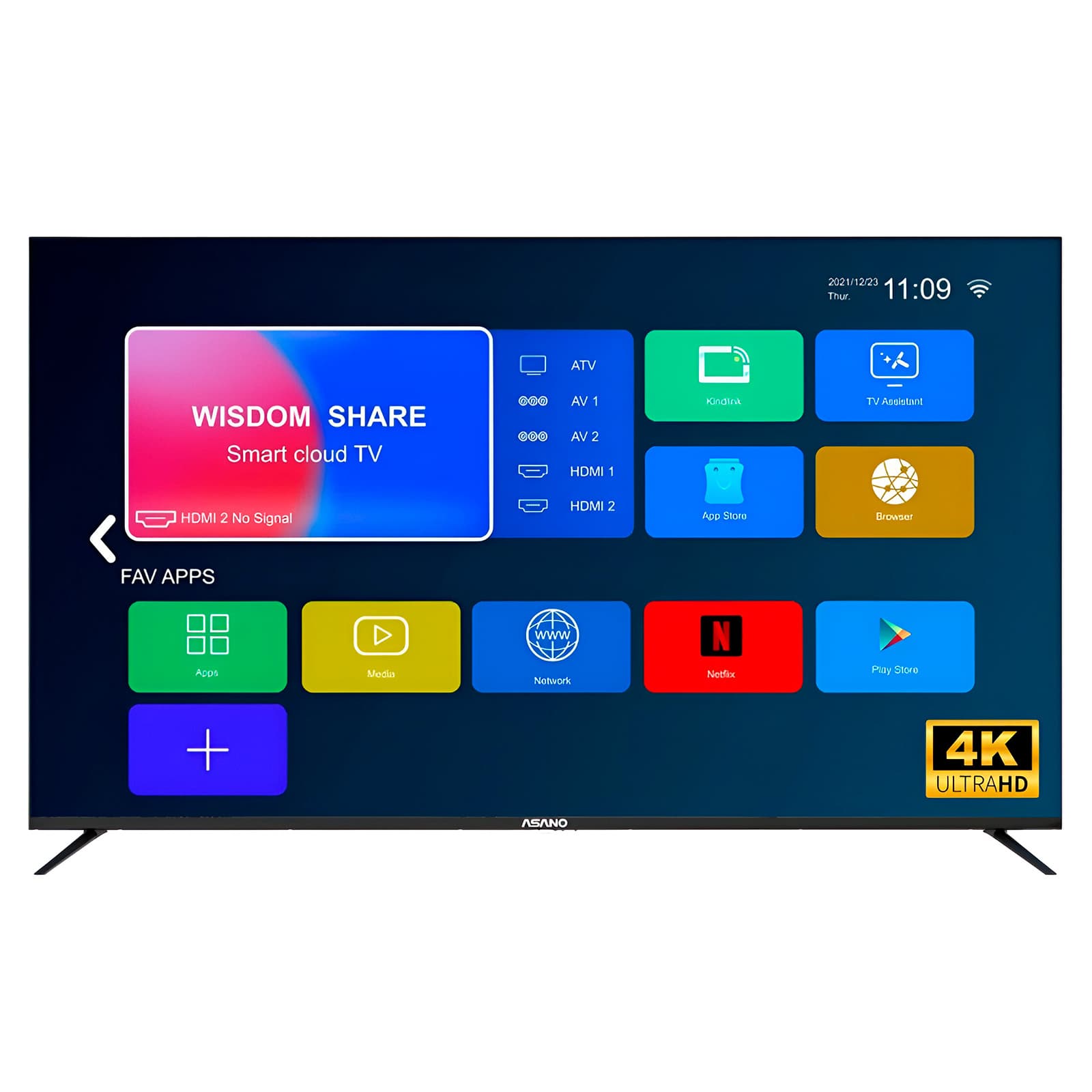 Smart TV Asano 65" 4K