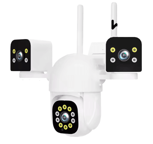 Cámara Triple 360º WiFi